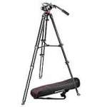 Manfrotto MVK502AM-1 (MVK502AM1) Video Telescopic Twin Leg Kit Tripod System includes MVH502A fluid head + MVT502AM telescopic twin leg tripod + padded bag Manfrotto MVK502AM-1 (MVK502AM1) Video Telescopic Twin Leg Kit Tripod System includes MVH502A fluid head + MVT502AM telescopic twin leg tripod + padded bag